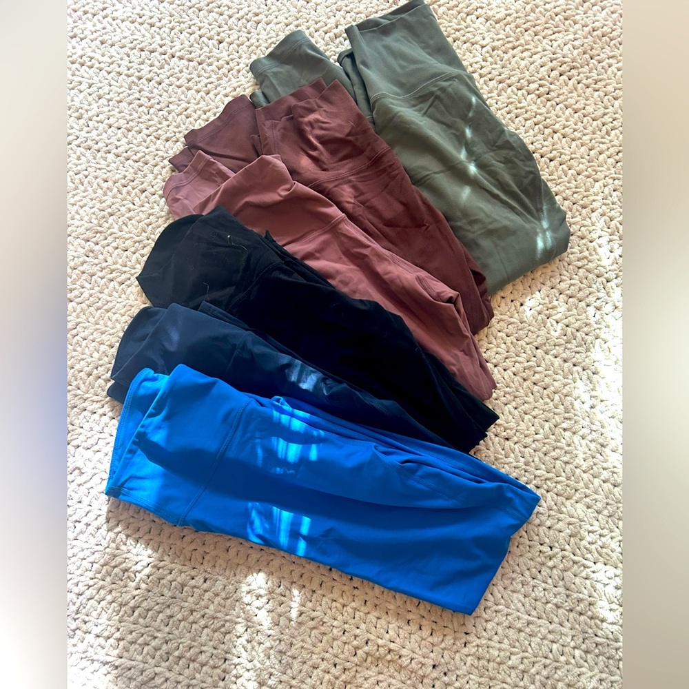 Womens workout pants bundle size Medium